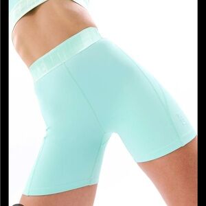 P.E Nation Backcheck Bike Short Aqua